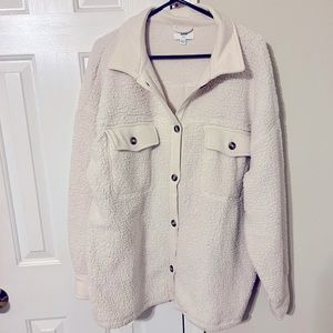 Aerie Sherpa Shacket